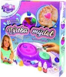 producerea săpunurilor Love and Hugs – set creativ pentru copii