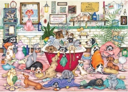 Puzzle Spălatul de Seară al lui Bert XL 500 piese