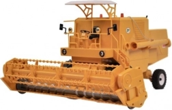 Combine de jucărie din plastic galben Bizon Super Z056