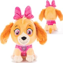 Păpușă de pluș PAW PATROL Skye cu pulover de Crăciun 18 cm