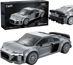 Set de construcție CaDA mașină sport AUDI R8 Coupé 1:24, 199 piese
