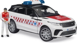 Vehicul de salvare Range Rover Velar cu șofer și figurină de salvator