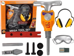 Set de unelte pentru bricolaj Ciocan pneumatic Ochelari