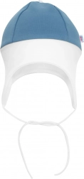 căciuliță pentru bebeluși New Baby The Best albastră