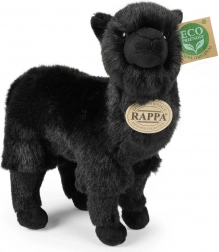 Lama Alpaca din pluș neagră 23 cm eco-friendly