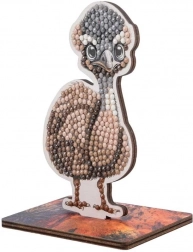 Pictură cu diamante Emu - Artă din Cristal