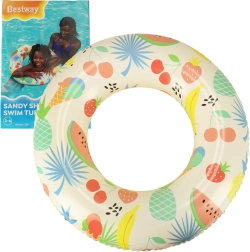 Colac de înot gonflabil cu motiv de fructe BESTWAY 61 cm