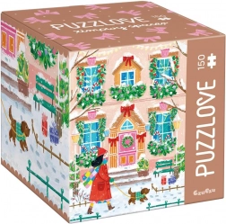 Puzzle Puzzlove CzuCzu plimbare de iarnă 150 piese