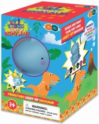 Dinozaur luminos de colorat