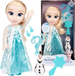 Păpușă cântătoare DISNEY PRINCESS Elsa FROZEN 35 cm Let It Go