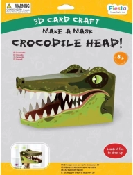 Set creativ mască 3D Crocodil