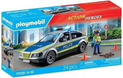 Playmobil mașină de poliție cu girofar și sunet