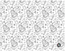 Față de protecție pentru educație plastică 65 × 50 cm BTS