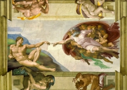 Puzzle Michelangelo Buonarroti: Crearea lui Adam 1000 piese