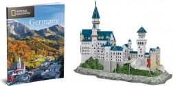 CUBICFUN puzzle 3D National Geographic: Neuschwanstein, 121 piese
