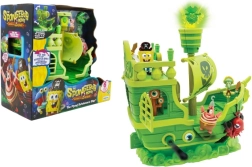 SpongeBob – corabie pirat zburătoare Olandezul Zburător cu 6 figurine