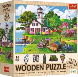 Puzzle din lemn Paradis de vară 501 piese