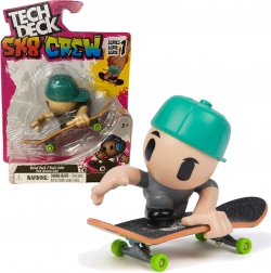 Tech Deck Sk8 Crew S1 set placă de skateboard pentru degete cu figurină