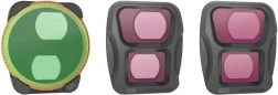 Set de filtre Sunnylife pentru DJI Air 3 cu CPL, ND8 și ND16