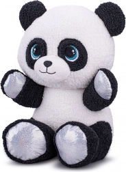 Panda din pluș 24 cm așezată