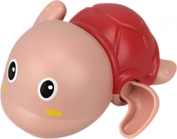 Woopie broscuță țestoasă roz plutitoare cu mecanism de întoarcere pentru baie