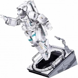 set de construcție sluban pleyerid astronaut – figurină spațială pentru expunere