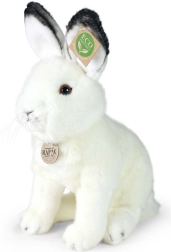 Iepure polar de pluș 30 cm eco-friendly