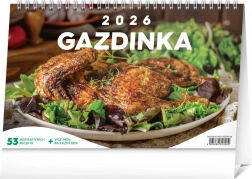 Calendar de birou Gazdinka 2026, 23,1 × 14,5 cm