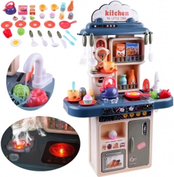 Bucătărie pentru copii cu frigider, cuptor și chiuvetă – set de 42 piese