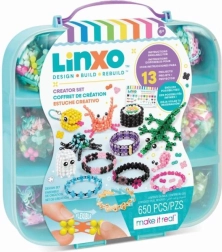 LinXo set creativ de construcție cu sistem de depozitare