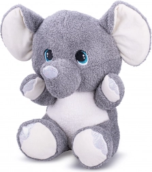 Elefant din pluș 24 cm – așezat