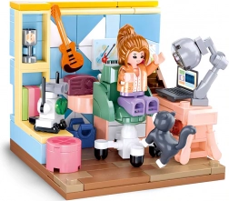 Sluban Girls Dream Set de Construcție Creativă pentru Cameră de Studiu
