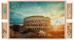 Placă mare pentru asamblarea puzzle-ului Malatec