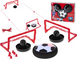 Hoverball de fotbal levitant cu porți – set de air hockey de masă