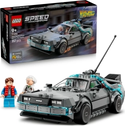 LEGO Speed Champions Mașina timpului DeLorean – Înapoi în viitor