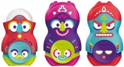 Maped ascuțitoare cu gumă Loopy Totem, mix de culori