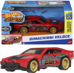 Hot Wheels Pull-Back Speeders Dimachinni Veloce mașină 1:43