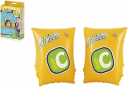 Mânecuțe gonflabile Swim Safe galbene 2 camere 25x15 cm în cutie 12x19,5 cm pentru 3-6 ani