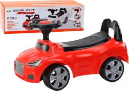 Premergător cu spătar, claxon și spațiu de depozitare – roșu