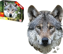 Puzzle lup vulpe 236 piese