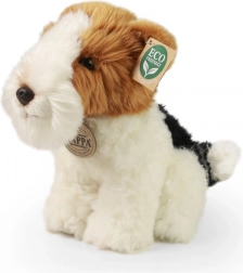 Câine de pluş Foxterrier 20 cm ecologic
