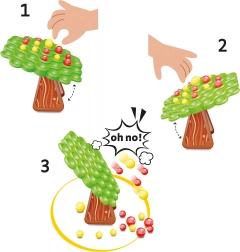 Stay Apple - Joc de echilibru pentru copii