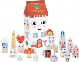 Blocuri de lemn Casa urbană