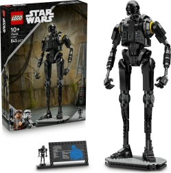 lego star wars k-2so – figurină construibilă a droidului pe suport