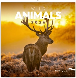 Calendar de notițe Animale sălbatice 2026