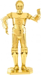 Set de construcție metalică 3D Star Wars: C-3PO (auriu)