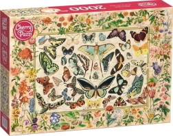Puzzle Cherry Pazzi Lumea botanică 2000 de piese
