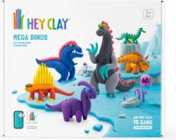Hey Clay mega dinozauri – set de pastă ușoară autosârcâitoare