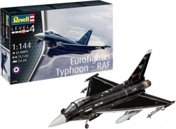 Model de avion din plastic Eurofighter Typhoon RAF 1/144