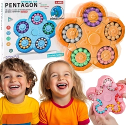 Puzzle logic antistresant rotativ cu două fețe Woopie